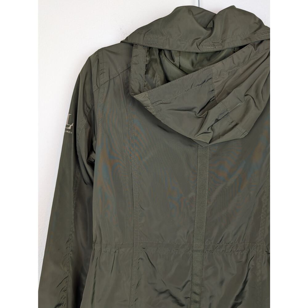 Lauren Ralph Lauren Parka Jacket Coat Lightweight Packable Hooded Green Size XS - Picture 6 of 11